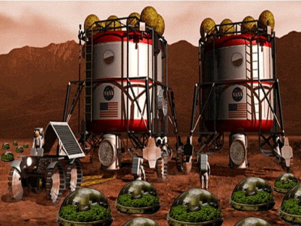 Growing plants on Mars