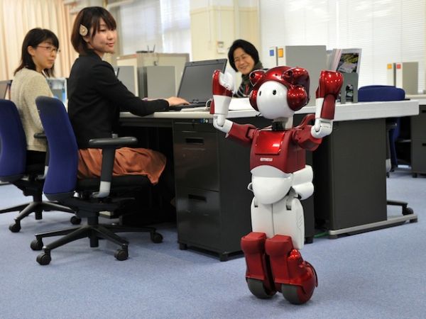 Hitachi's EMIEW2 humanoid robot